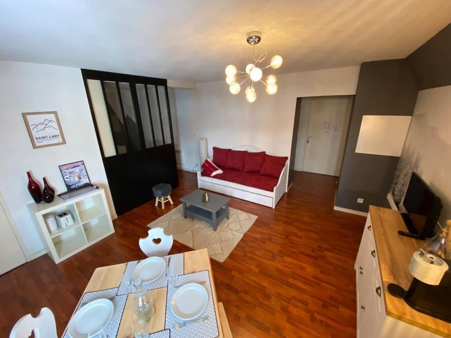 Apartamento Vignec/Saint-Lary - T2 Cosy Avec Balcon & Piscine Exterior foto